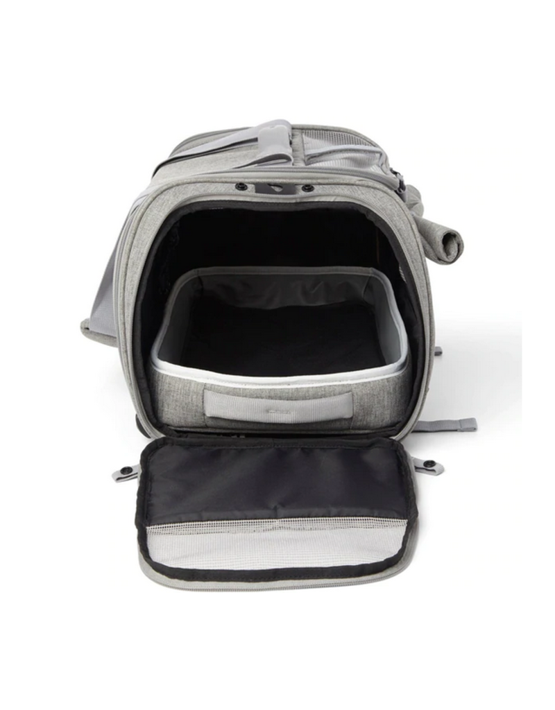 Travel Cat TRAVEL CAT The Transpurrter Ultimate Calming Convertible Cat Carrier Gray