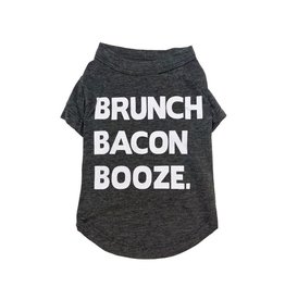 FabDog FAB DOG Brunch, Bacon, Booze T-shirt
