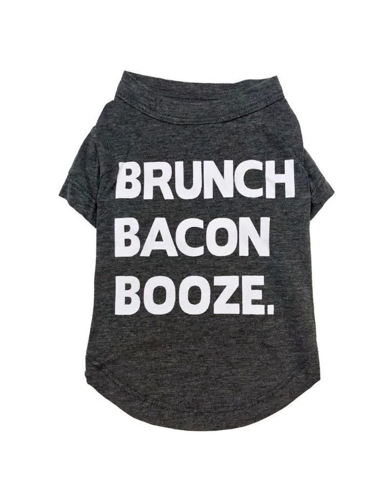 FabDog FAB DOG Brunch, Bacon, Booze T-shirt