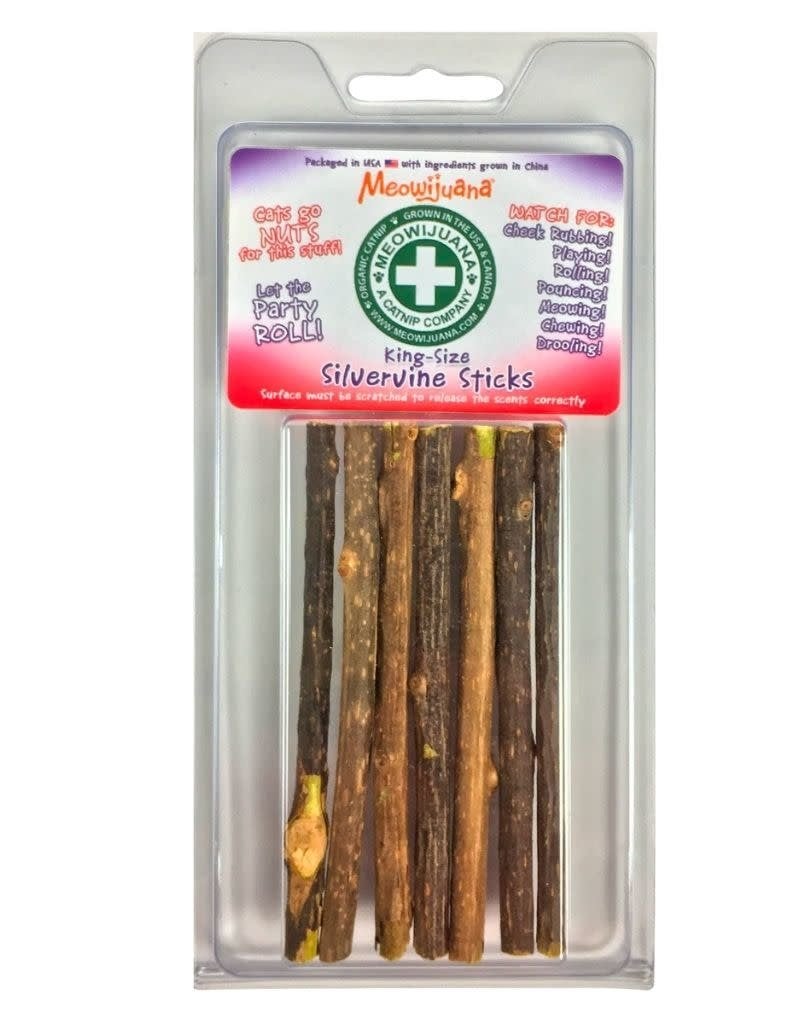 Meowijuana MEOWIJUANA Silvervine Sticks 7ct