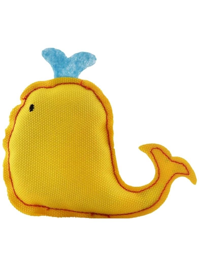Beco BECO Recycled Plastic Catnip Cat Toy Whale