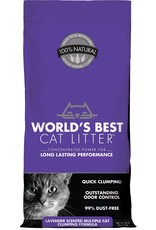 Worlds Best Cat Litter WORLDS BEST Clumping Lavender Scented Multi Cat Litter