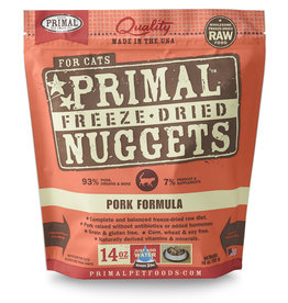 Primal Pet Foods PRIMAL Pork Freezedried Feline Food 14 oz.