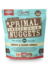 Primal Pet Foods PRIMAL Chicken & Salmon Freezedried Feline Food 14 oz.