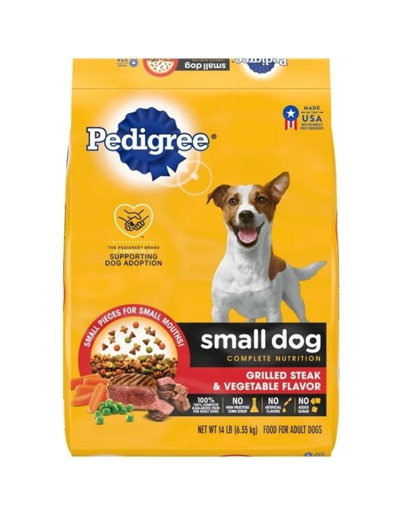 Pedigree PEDIGREE Steak and Vegetable Small Dog Food 14LB