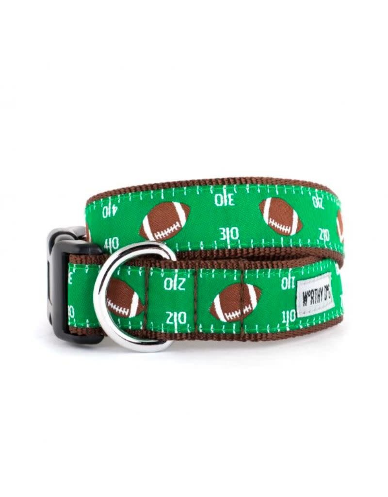 Worthy Dog WORTHY DOG Dog Collar Footballs