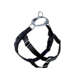 2HOUNDS DESIGN 2 HOUNDS DESIGN Freedom No-Pull Harness and Leash Black and Silver