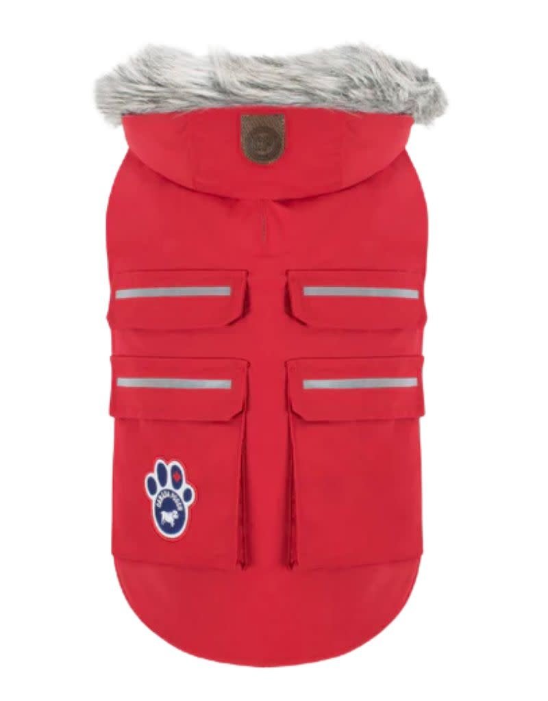 CANADA POOCH Red Reflective Everest Explorer Coat The Fish & Bone