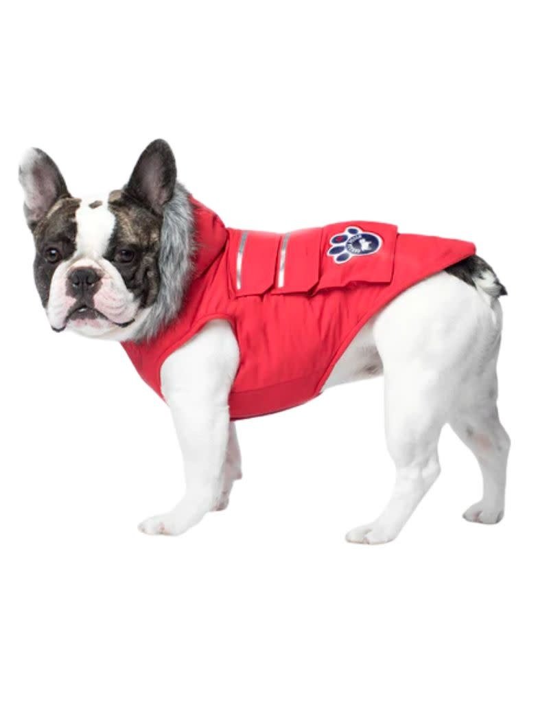 CANADA POOCH Red Reflective Everest Explorer Coat The Fish & Bone