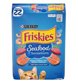 FRISKIES Seafood Sensations DryCat Food Case 22lb.