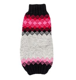 Chilly Dog Sweaters CHILLY DOG Pink Diamonds Sweater