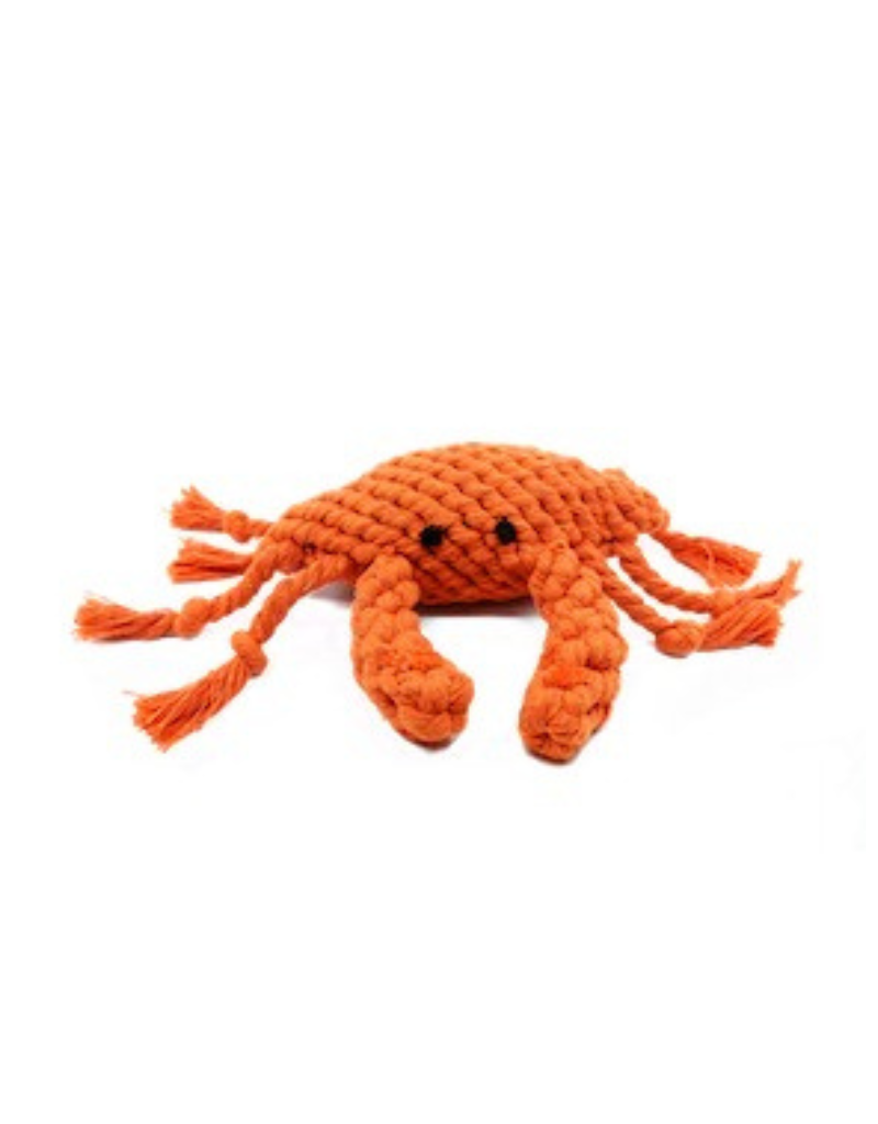 Wild Meadow Farms WILD MEADOW FARMS Crab Cotton Rope  Dog Toy