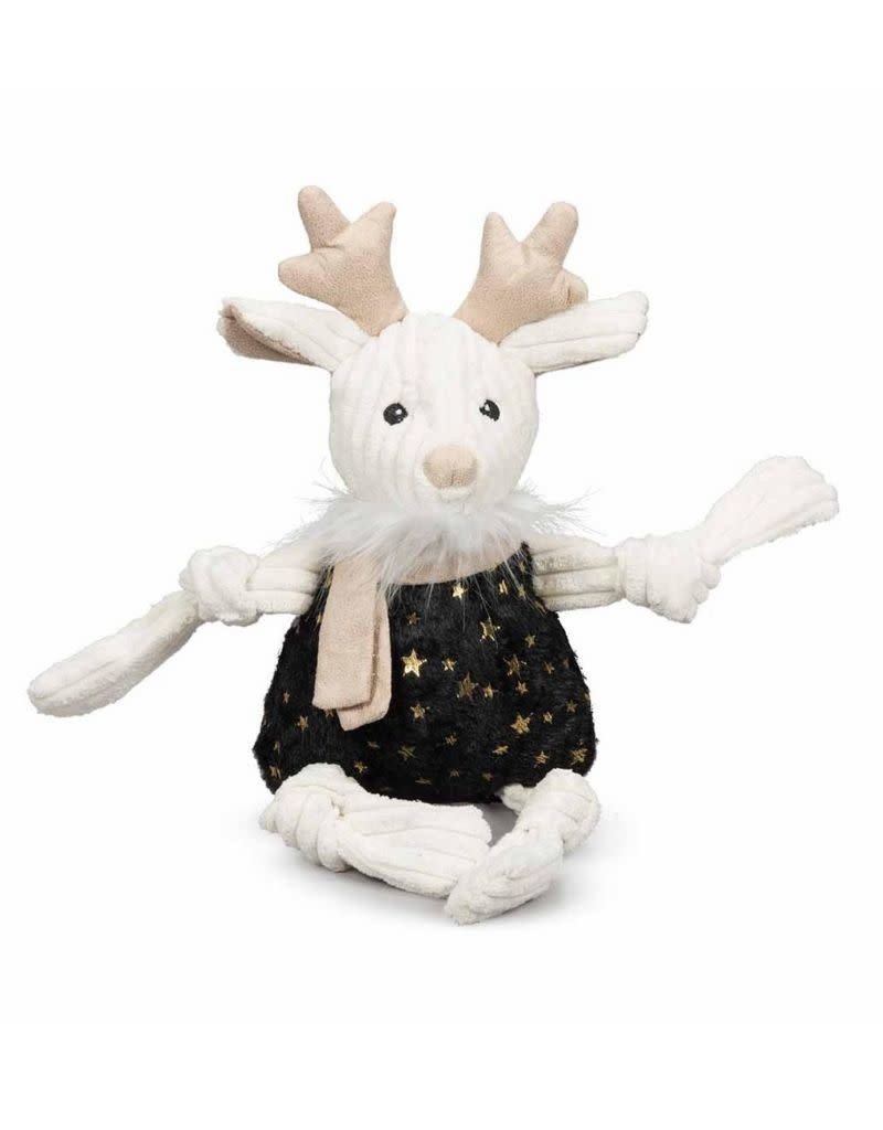 HUGGLEHOUNDS HUGGLEHOUNDS Knottie Celebration Reindeer Dog Toy