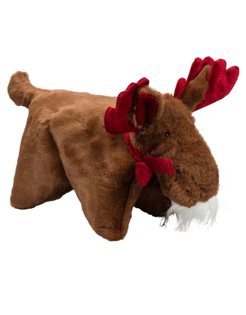HUGGLEHOUNDS HUGGLEHOUNDS Squooshie Marty Moose Dog Toy