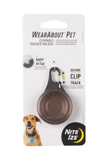 NITE IZE NITE IZE WearAbout Pet Clippable Tracker Holder Smoke