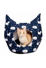 Pet Krewe PET KREWE Cat Cave Navy