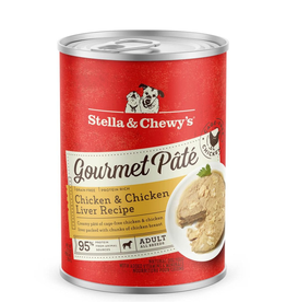 Stella & Chewys STELLA & CHEWY'S Dog Gourmet Pate Chicken and Chicken Liver Case of 12/12.5OZ