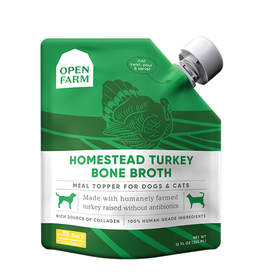 Open Farm OPEN FARM Bone Broth Turkey 12OZ