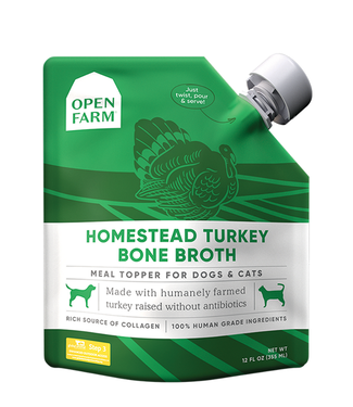Open Farm OPEN FARM Bone Broth Turkey 12OZ