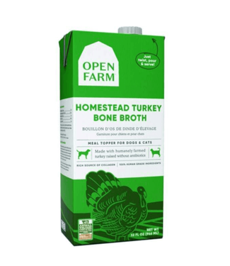 Open Farm OPEN FARM Bone Broth Turkey 32OZ