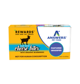 Answers Pet Food ANSWERS Frozen Goat Cheese & Blueberry Treat 8oz