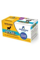 Answers Pet Food ANSWERS Frozen Raw Goat Cheese Bites with Organic Blueberries 8oz