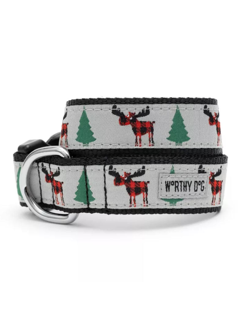 Worthy Dog WORTHY DOG Dog Collar Buffalo Moose