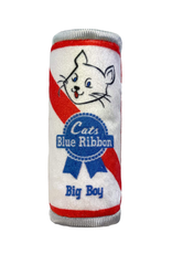 Kittybelles KITTYBELLES Cat Blue Ribbon Plush Cat Toy