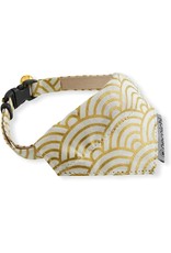 NECOICHI NECOICHI Cat Bandana Collar Gilded Wave White