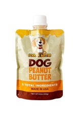 Poochie Pros, LLC DILLYS POOCHIE BUTTER Dog Peanut Butter Squeeze Pack 8.2oz