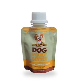 Poochie Pros, LLC DILLYS POOCHIE BUTTER Dog Peanut Butter Squeeze Pack 2OZ