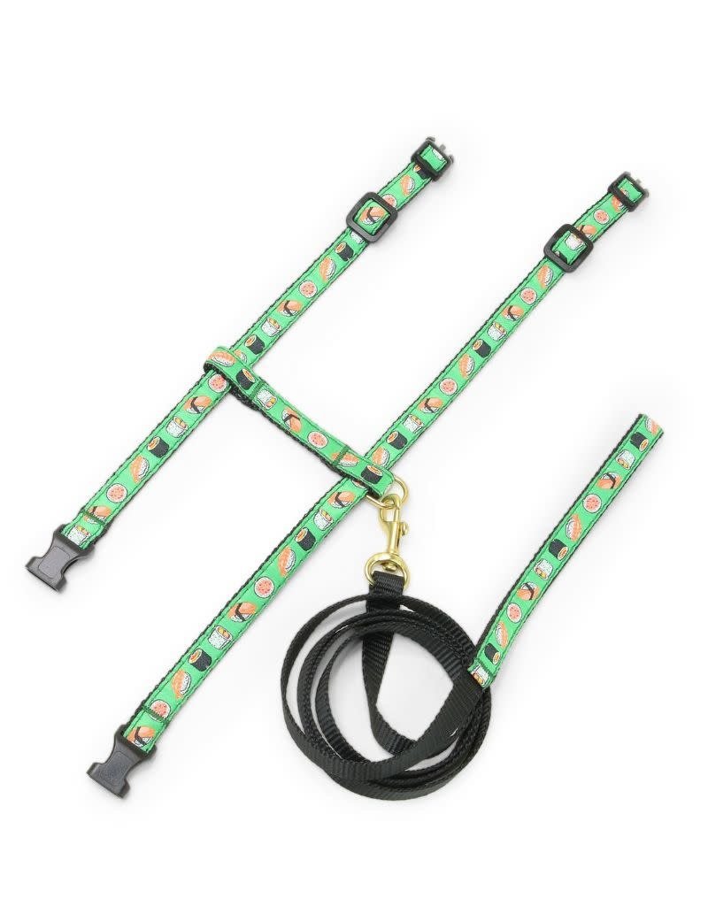 UP COUNTRY UP COUNTRY Cat Harness Set Sushi