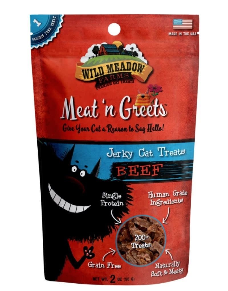 Wild Meadow Farms WILD MEADOW FARMS Cat Meet N Greets Beef 2OZ