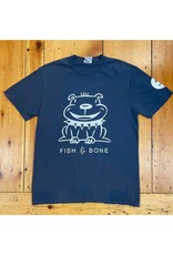 FISH & BONE FISH & BONE Short Sleeve DOG Shirt Graphite