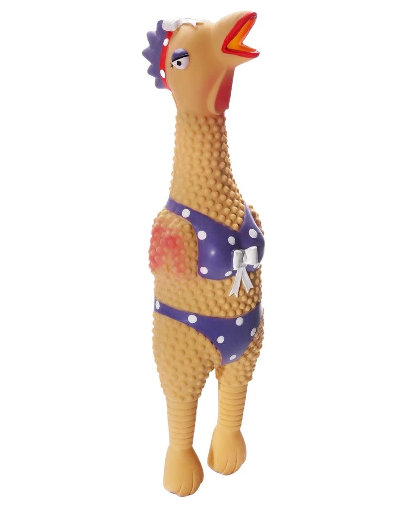 Original Henrietta Rubber Chicken Toy The Fish & Bone