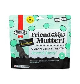 Primal Pet Foods PRIMAL Dog Treats FriendChips Matter Chicken With Broth 4OZ