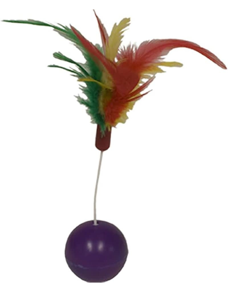 KONG Wobbler Cat Toy, Purple 