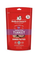 Stella & Chewys STELLA & CHEWY'S Freeze-Dried Dog Food Dinner Patties Tantalizing Turkey