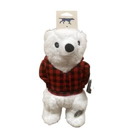 Tall Tails TALL TAILS Polar Bear With Jacket Toy