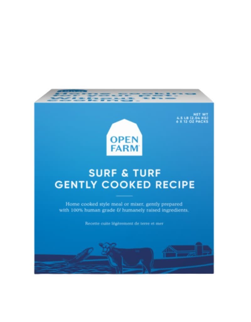 OPEN FARM Gently Cooked Surf and Turf Dog Food The Fish & Bone