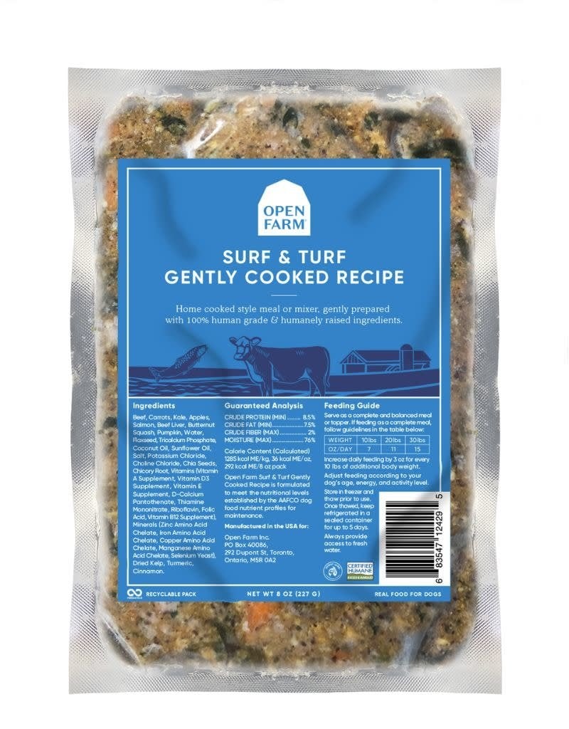 Open Farm OPEN FARM Gently Cooked Surf and Turf Dog Food