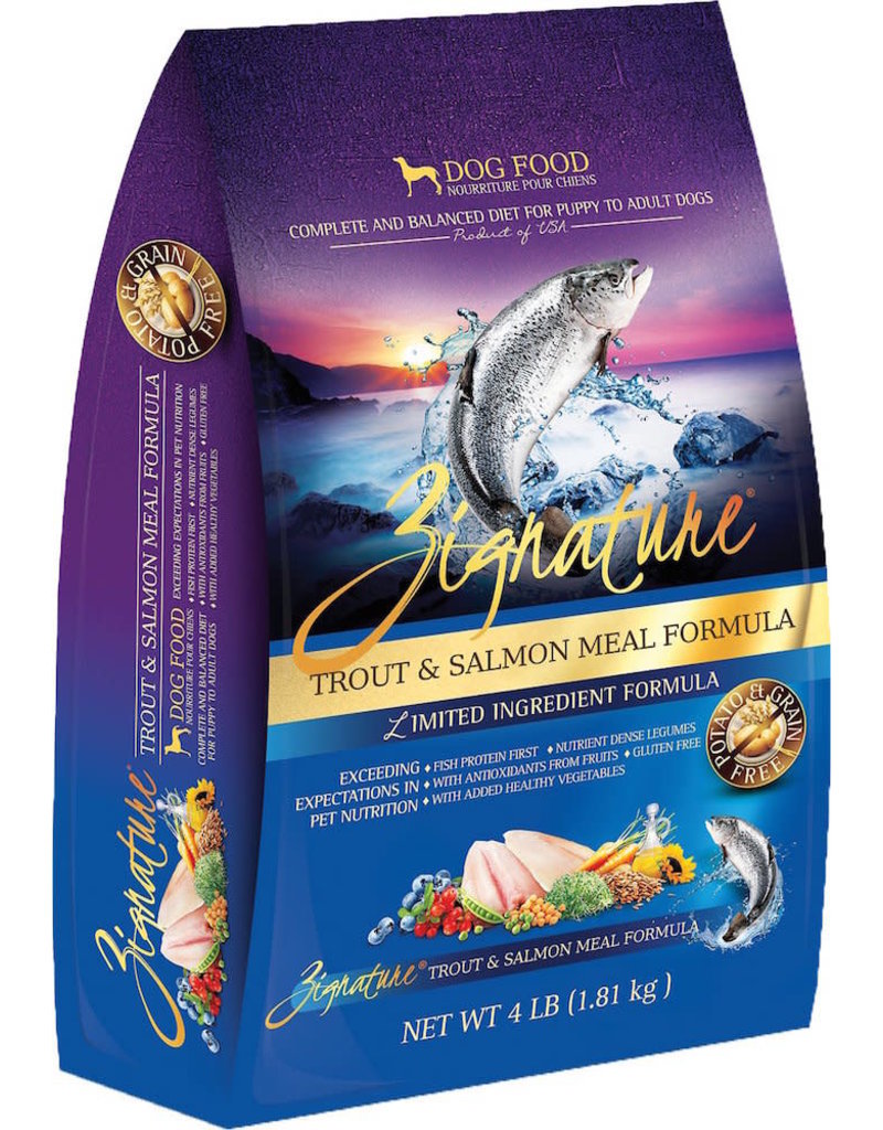 Zignature ZIGNATURE Wild Trout & Salmon LID Grain-Free & Potato-Free Dry Dog Food