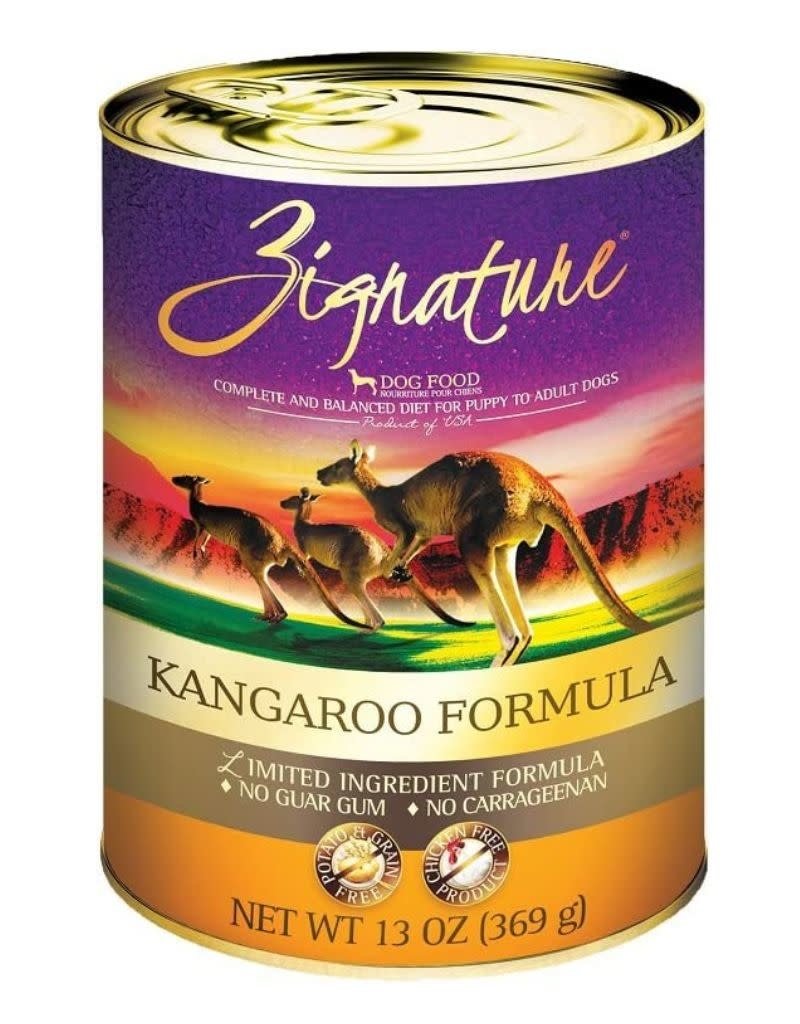 Zignature ZIGNATURE Kangaroo Grain-Free & Potato-Free Canned Dog Food 13oz