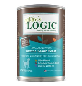 NATURE'S LOGIC NATURE'S LOGIC Lamb Canned Dog Food CASE 12/13.2oz