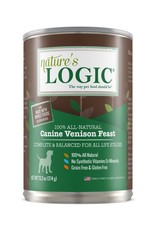 NATURE'S LOGIC NATURE'S LOGIC Venison Canned Dog Food CASE 12/13.2oz
