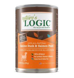 NATURE'S LOGIC NATURE'S LOGIC Duck/Salmon Canned Dog Food CASE 12/13.2oz