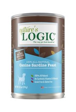 NATURE'S LOGIC NATURE'S LOGIC Sardine Canned Dog Food CASE 12/13.2oz