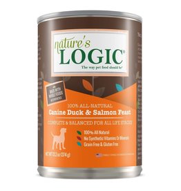 NATURE'S LOGIC NATURE'S LOGIC Duck/Salmon Canned Dog Food 13.2oz