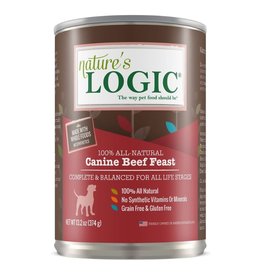 NATURE'S LOGIC NATURE'S LOGIC Beef Canned Dog Food 13.2oz