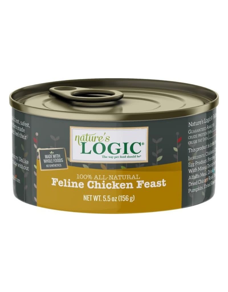 NATURE'S LOGIC NATURE'S LOGIC Chicken Canned Cat Food 5.5oz